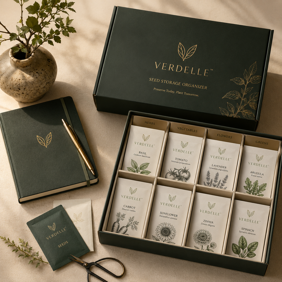 Verdelle™ Seed Storage Organizer